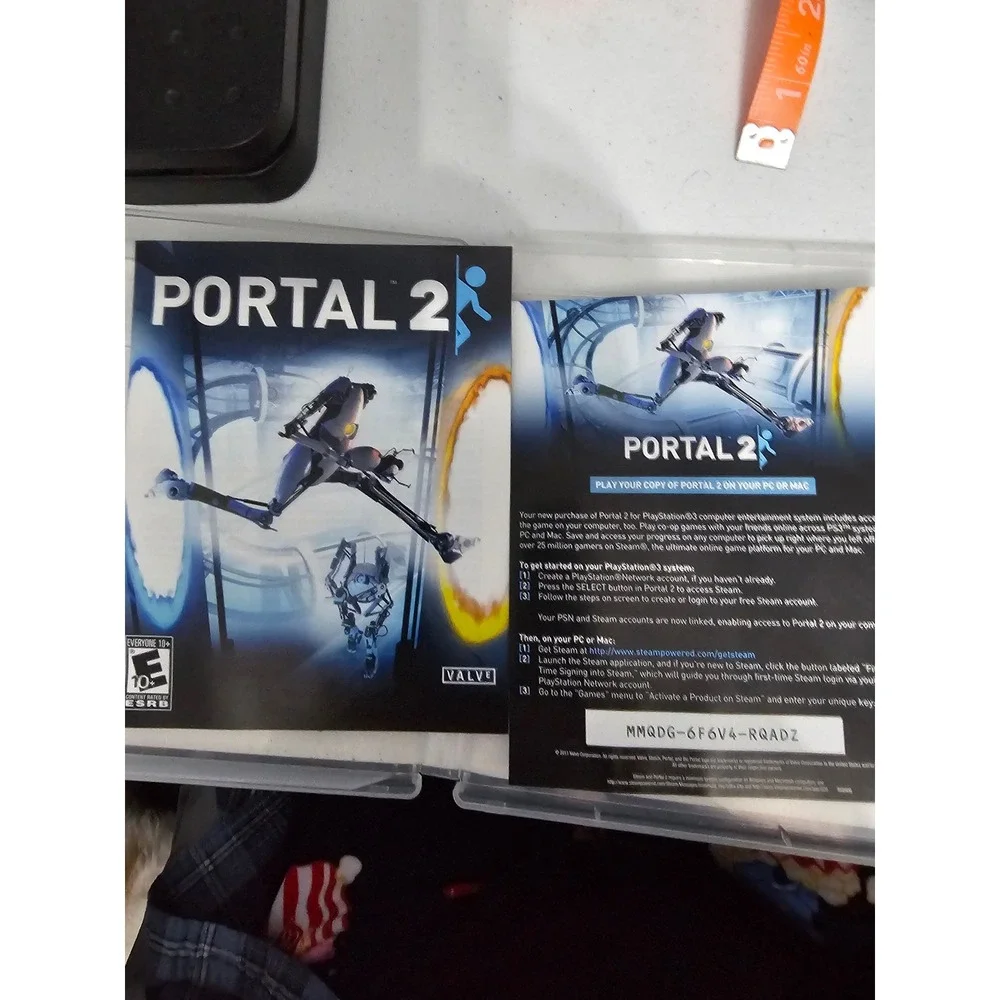 Portal 2 Sony PlayStation‎ 3 PS3 Valve 2011 Puzzle Game Complete CIB